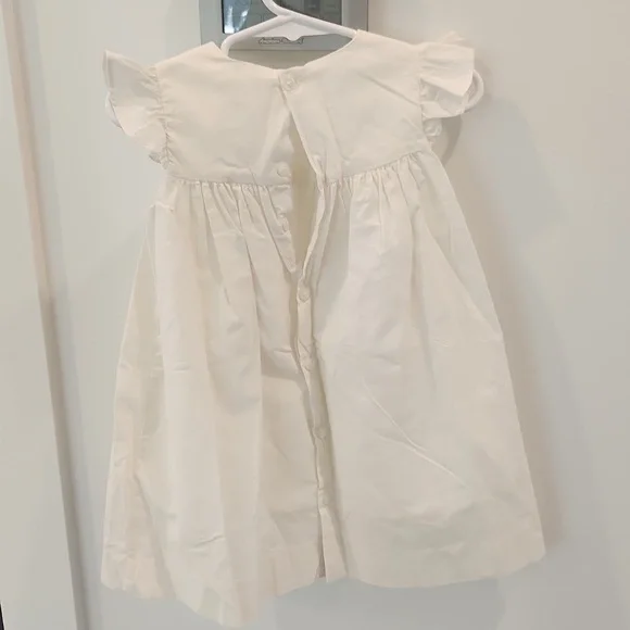 Edgehill Collection White Ruffled Dress 2T - Picture 5 of 6